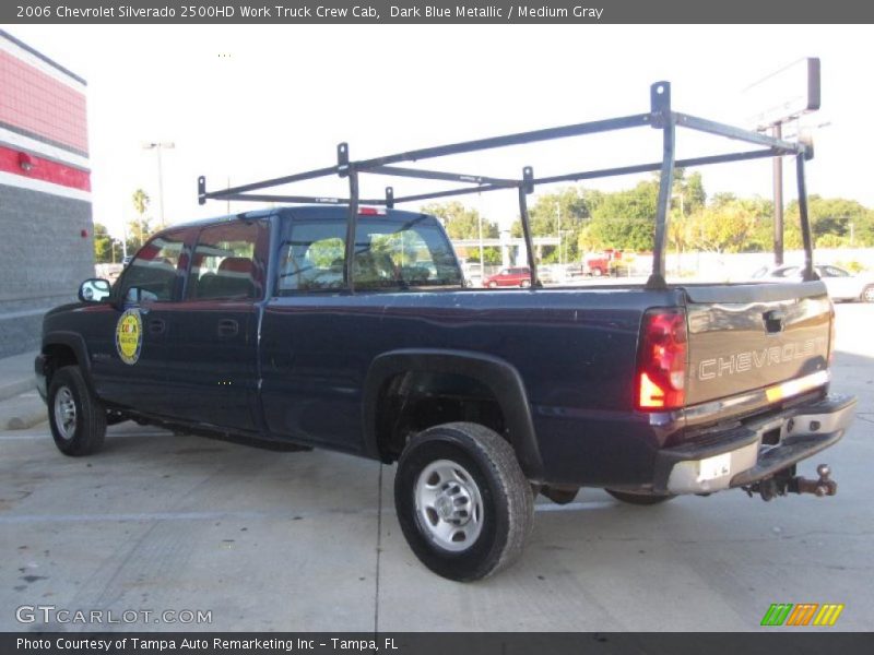 Dark Blue Metallic / Medium Gray 2006 Chevrolet Silverado 2500HD Work Truck Crew Cab