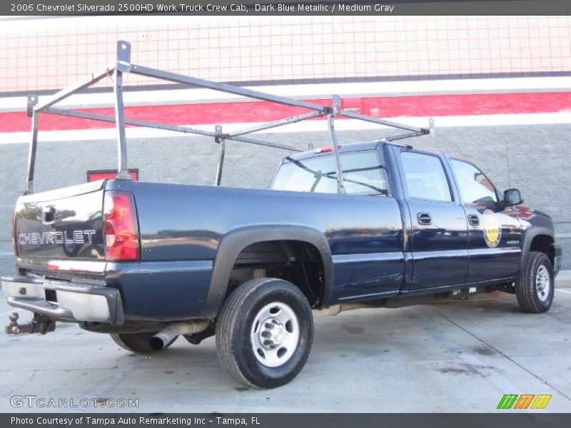 Dark Blue Metallic / Medium Gray 2006 Chevrolet Silverado 2500HD Work Truck Crew Cab
