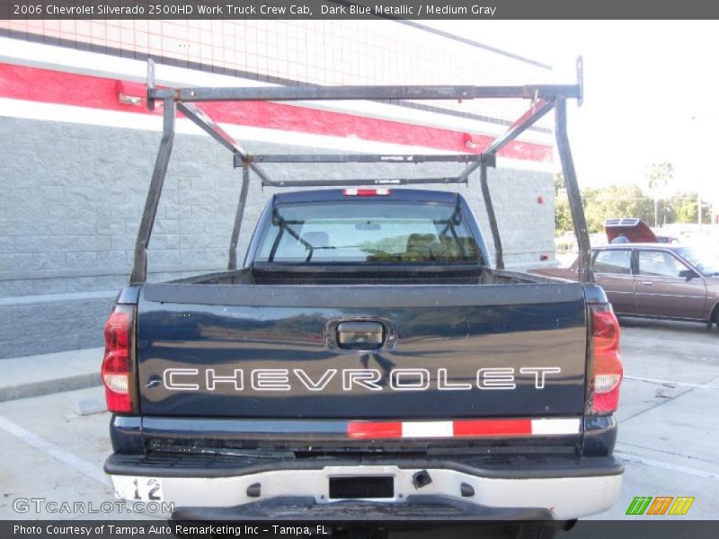 Dark Blue Metallic / Medium Gray 2006 Chevrolet Silverado 2500HD Work Truck Crew Cab