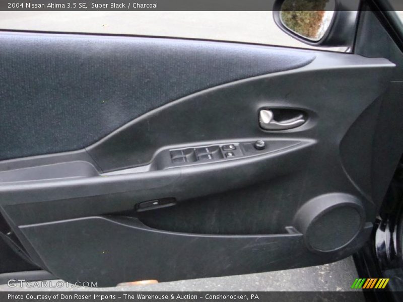 Super Black / Charcoal 2004 Nissan Altima 3.5 SE