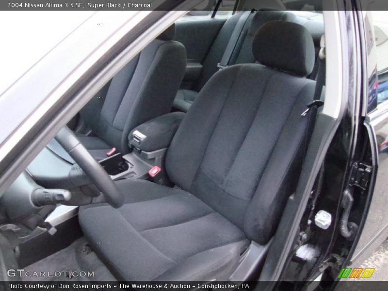 Super Black / Charcoal 2004 Nissan Altima 3.5 SE