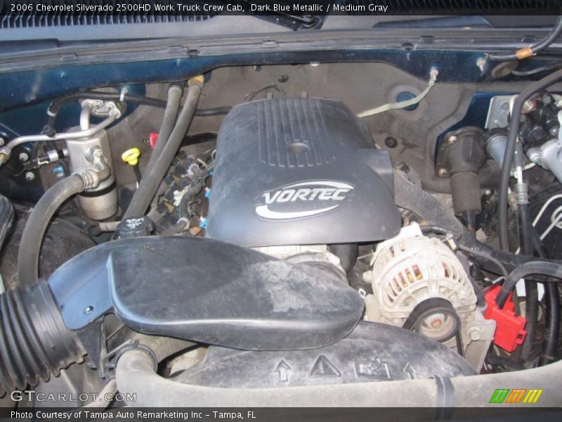  2006 Silverado 2500HD Work Truck Crew Cab Engine - 6.0 Liter OHV 16-Valve Vortec V8