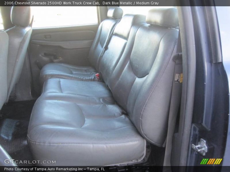 Dark Blue Metallic / Medium Gray 2006 Chevrolet Silverado 2500HD Work Truck Crew Cab
