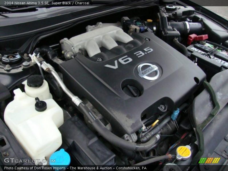  2004 Altima 3.5 SE Engine - 3.5 Liter DOHC 24-Valve VVT V6