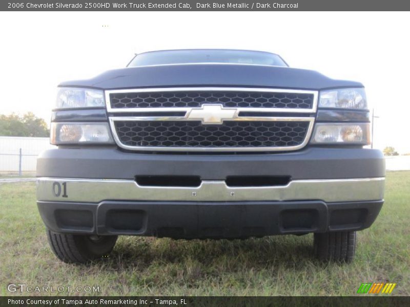 Dark Blue Metallic / Dark Charcoal 2006 Chevrolet Silverado 2500HD Work Truck Extended Cab