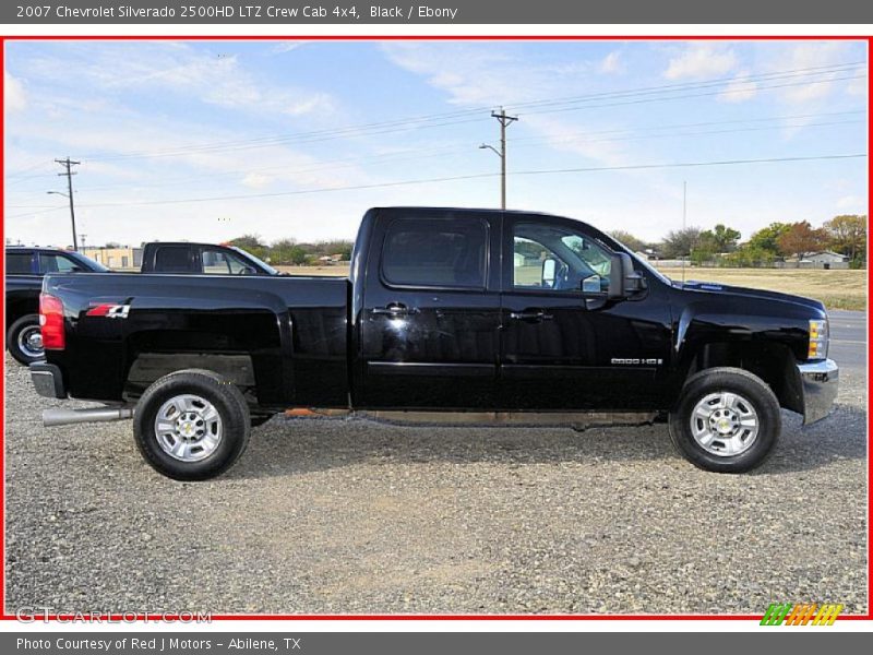 Black / Ebony 2007 Chevrolet Silverado 2500HD LTZ Crew Cab 4x4