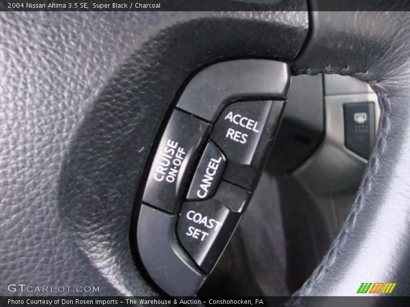 Super Black / Charcoal 2004 Nissan Altima 3.5 SE