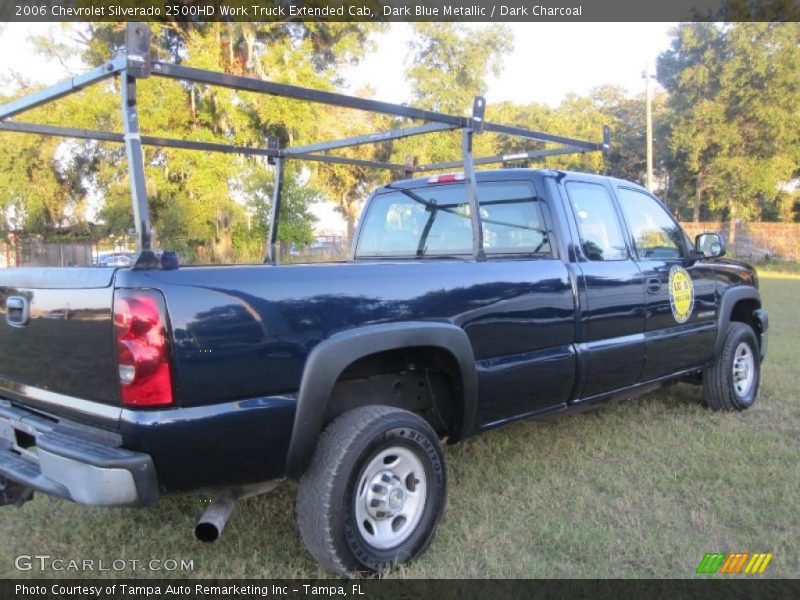 Dark Blue Metallic / Dark Charcoal 2006 Chevrolet Silverado 2500HD Work Truck Extended Cab