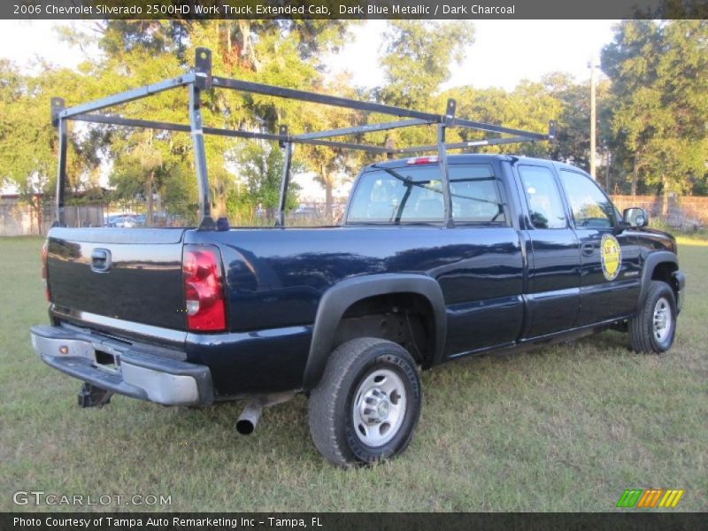Dark Blue Metallic / Dark Charcoal 2006 Chevrolet Silverado 2500HD Work Truck Extended Cab