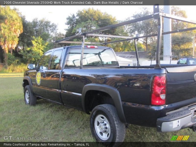 Dark Blue Metallic / Dark Charcoal 2006 Chevrolet Silverado 2500HD Work Truck Extended Cab