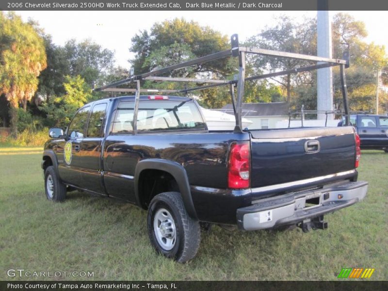 Dark Blue Metallic / Dark Charcoal 2006 Chevrolet Silverado 2500HD Work Truck Extended Cab