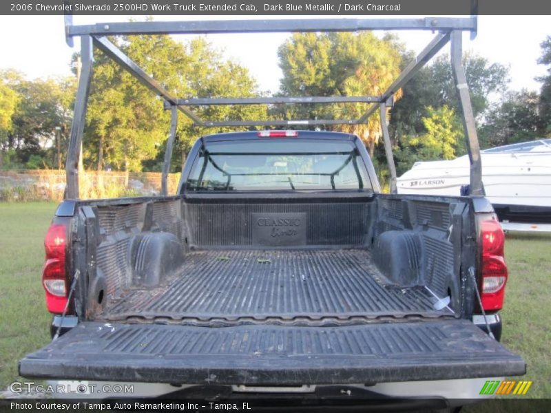 Dark Blue Metallic / Dark Charcoal 2006 Chevrolet Silverado 2500HD Work Truck Extended Cab