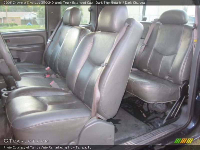 Dark Blue Metallic / Dark Charcoal 2006 Chevrolet Silverado 2500HD Work Truck Extended Cab