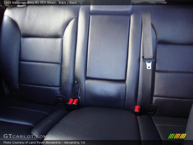 Black / Black 2009 Mercedes-Benz ML 350 4Matic