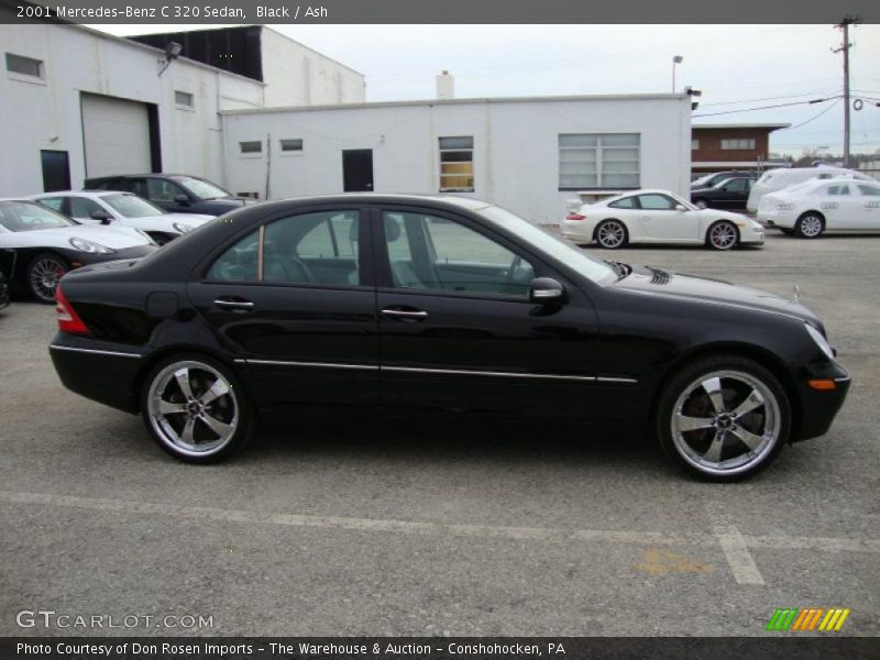 Black / Ash 2001 Mercedes-Benz C 320 Sedan