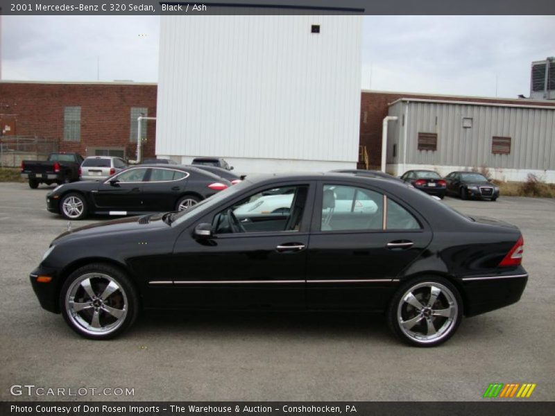 Black / Ash 2001 Mercedes-Benz C 320 Sedan