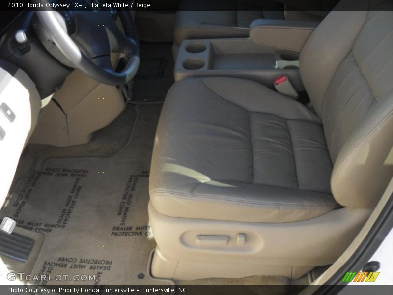 Taffeta White / Beige 2010 Honda Odyssey EX-L