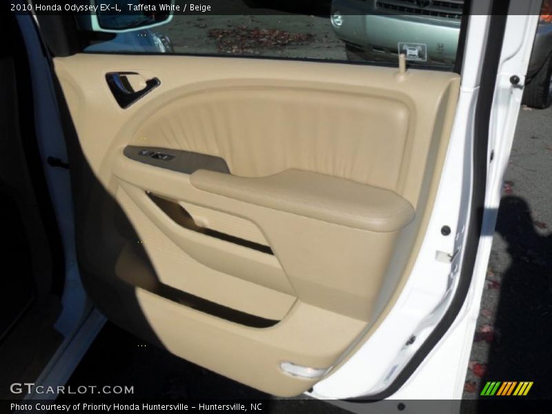 Taffeta White / Beige 2010 Honda Odyssey EX-L