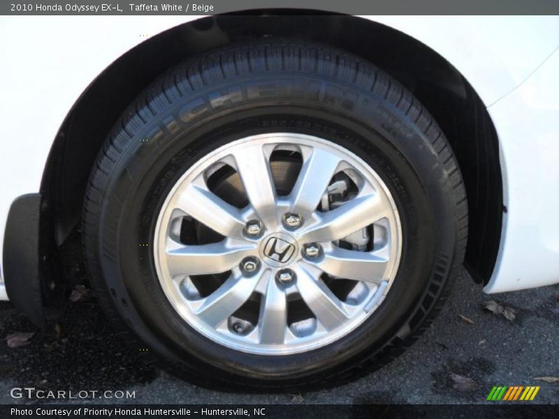 Taffeta White / Beige 2010 Honda Odyssey EX-L