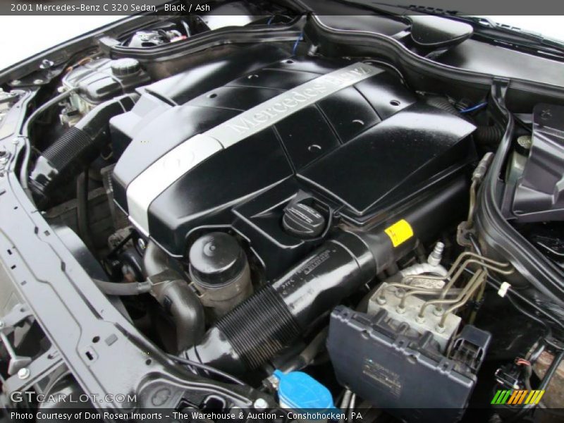 Black / Ash 2001 Mercedes-Benz C 320 Sedan