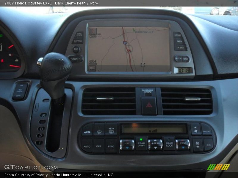Dark Cherry Pearl / Ivory 2007 Honda Odyssey EX-L
