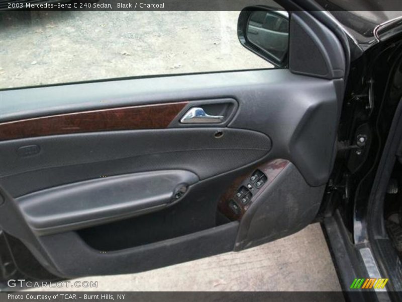 Black / Charcoal 2003 Mercedes-Benz C 240 Sedan