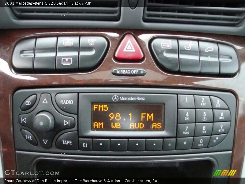 Black / Ash 2001 Mercedes-Benz C 320 Sedan