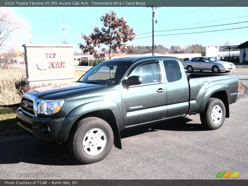 Timberland Mica / Sand Beige 2010 Toyota Tacoma V6 SR5 Access Cab 4x4
