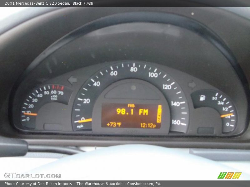 Black / Ash 2001 Mercedes-Benz C 320 Sedan
