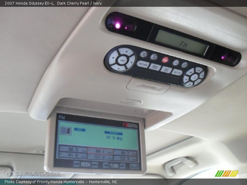 Dark Cherry Pearl / Ivory 2007 Honda Odyssey EX-L