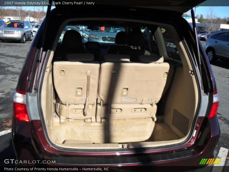 Dark Cherry Pearl / Ivory 2007 Honda Odyssey EX-L