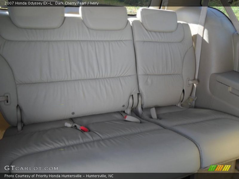 Dark Cherry Pearl / Ivory 2007 Honda Odyssey EX-L