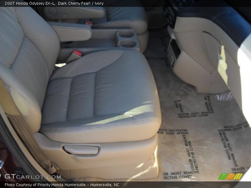 Dark Cherry Pearl / Ivory 2007 Honda Odyssey EX-L