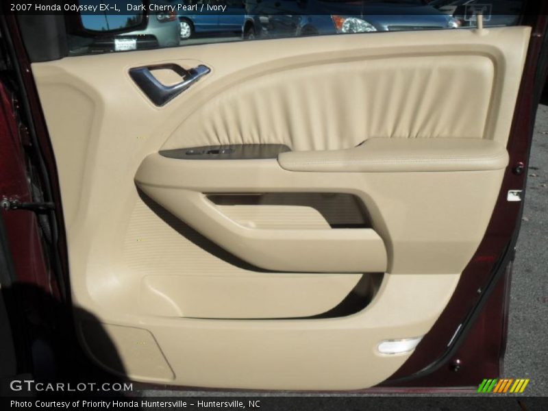 Dark Cherry Pearl / Ivory 2007 Honda Odyssey EX-L