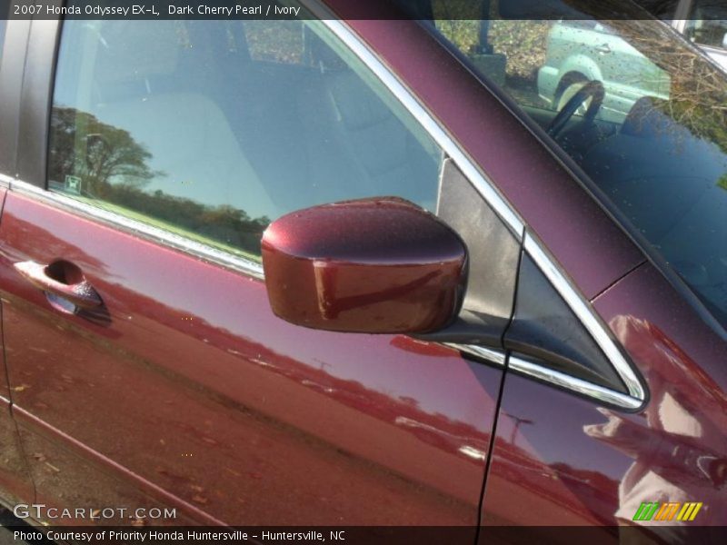 Dark Cherry Pearl / Ivory 2007 Honda Odyssey EX-L