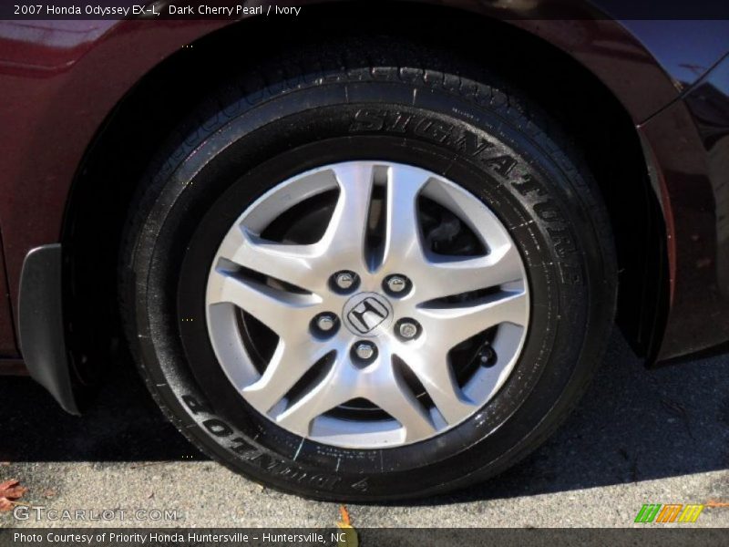 Dark Cherry Pearl / Ivory 2007 Honda Odyssey EX-L
