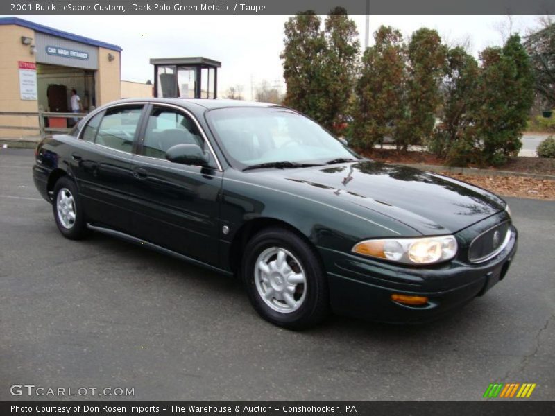 Dark Polo Green Metallic / Taupe 2001 Buick LeSabre Custom