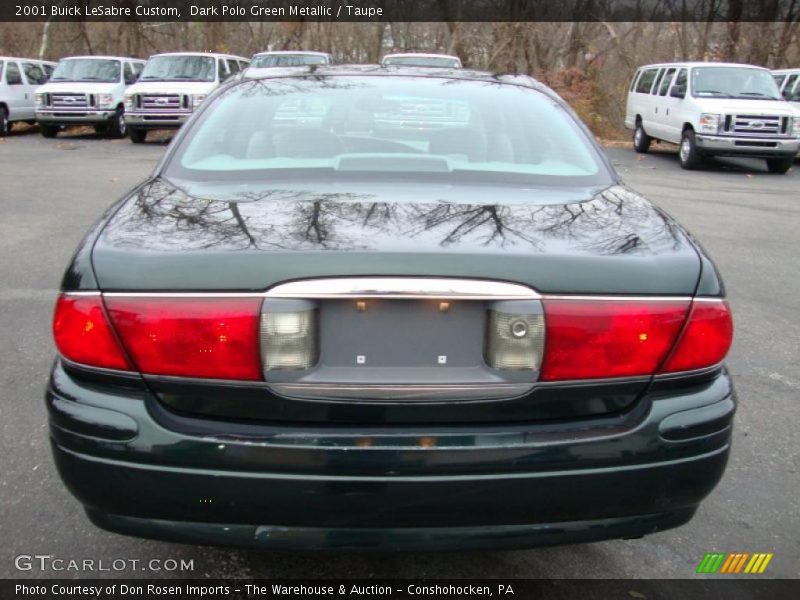 Dark Polo Green Metallic / Taupe 2001 Buick LeSabre Custom