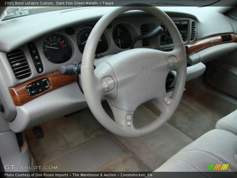 Dark Polo Green Metallic / Taupe 2001 Buick LeSabre Custom