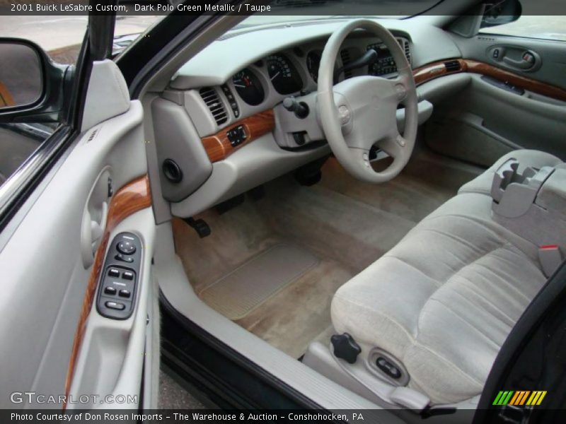 Dark Polo Green Metallic / Taupe 2001 Buick LeSabre Custom