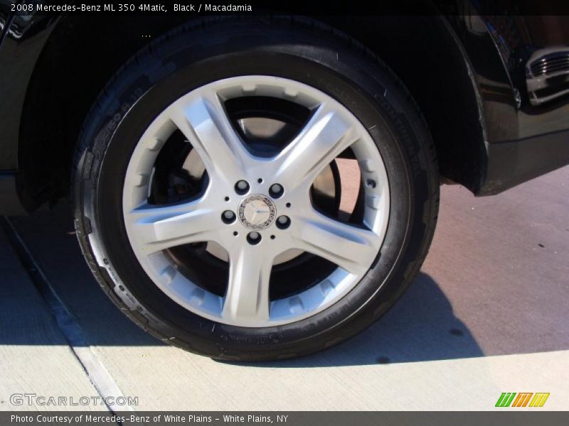 Black / Macadamia 2008 Mercedes-Benz ML 350 4Matic