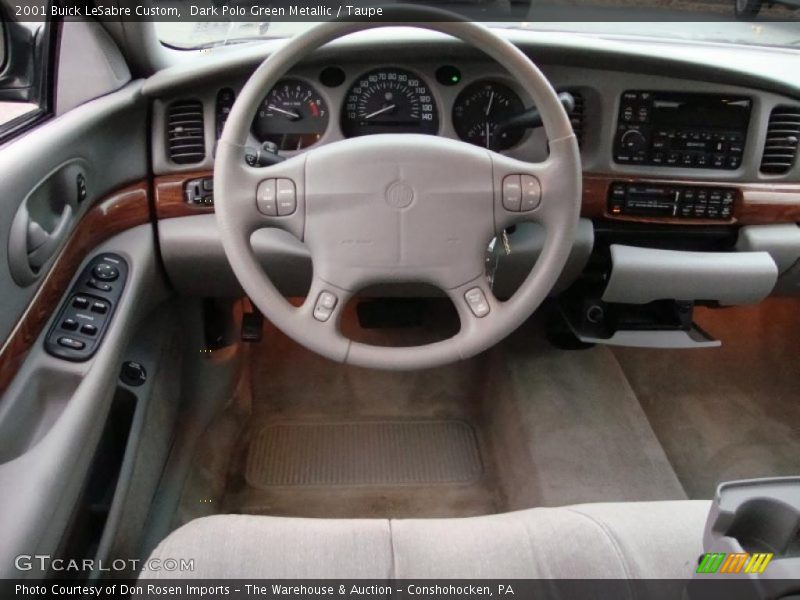 Dark Polo Green Metallic / Taupe 2001 Buick LeSabre Custom