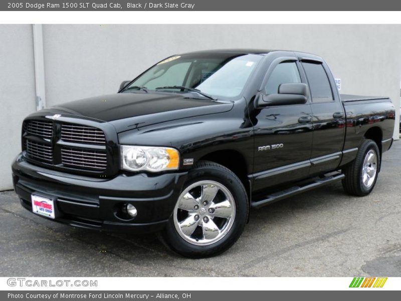 Black / Dark Slate Gray 2005 Dodge Ram 1500 SLT Quad Cab