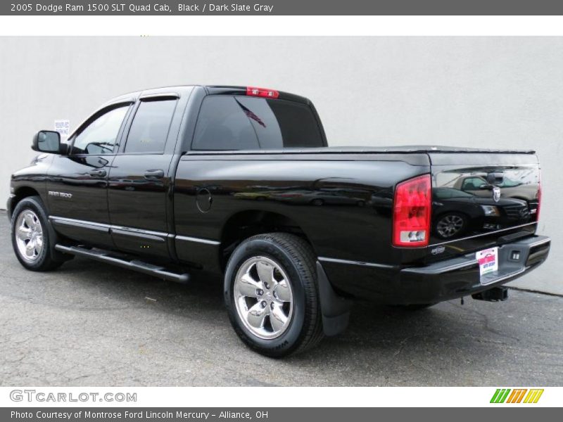 Black / Dark Slate Gray 2005 Dodge Ram 1500 SLT Quad Cab