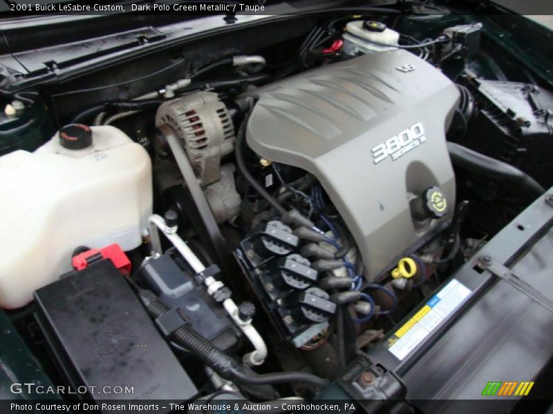 Dark Polo Green Metallic / Taupe 2001 Buick LeSabre Custom
