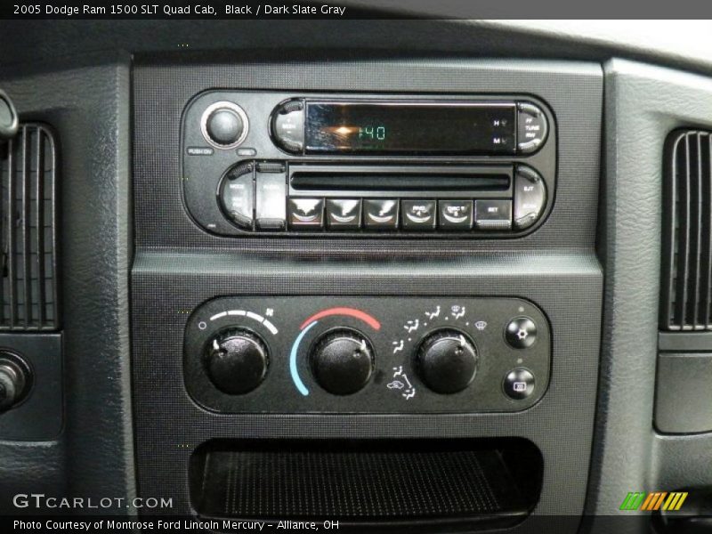 Black / Dark Slate Gray 2005 Dodge Ram 1500 SLT Quad Cab