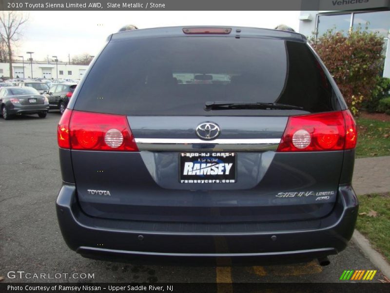Slate Metallic / Stone 2010 Toyota Sienna Limited AWD