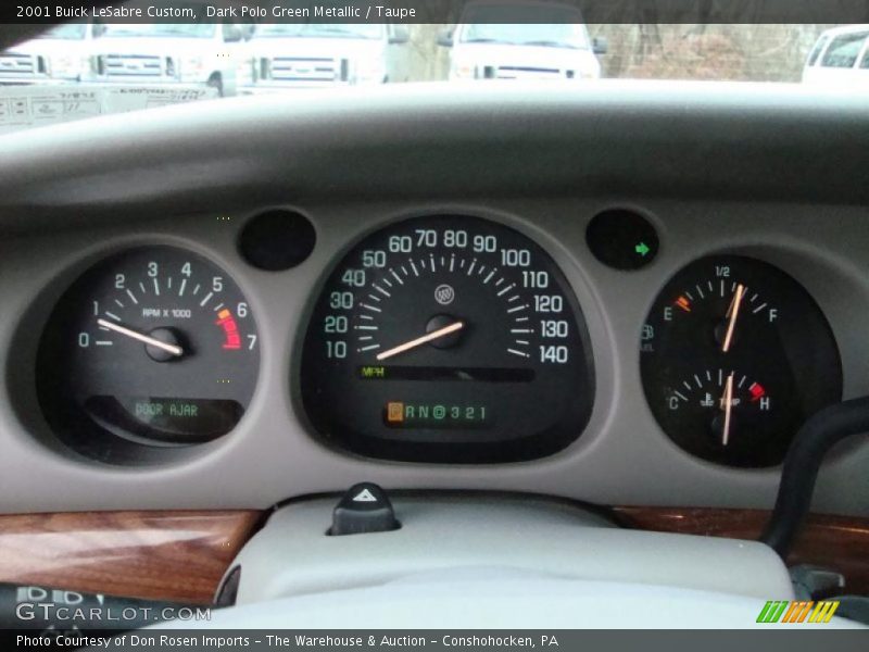 Dark Polo Green Metallic / Taupe 2001 Buick LeSabre Custom