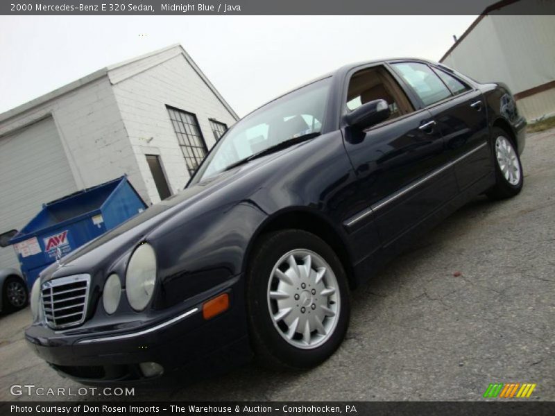 Midnight Blue / Java 2000 Mercedes-Benz E 320 Sedan