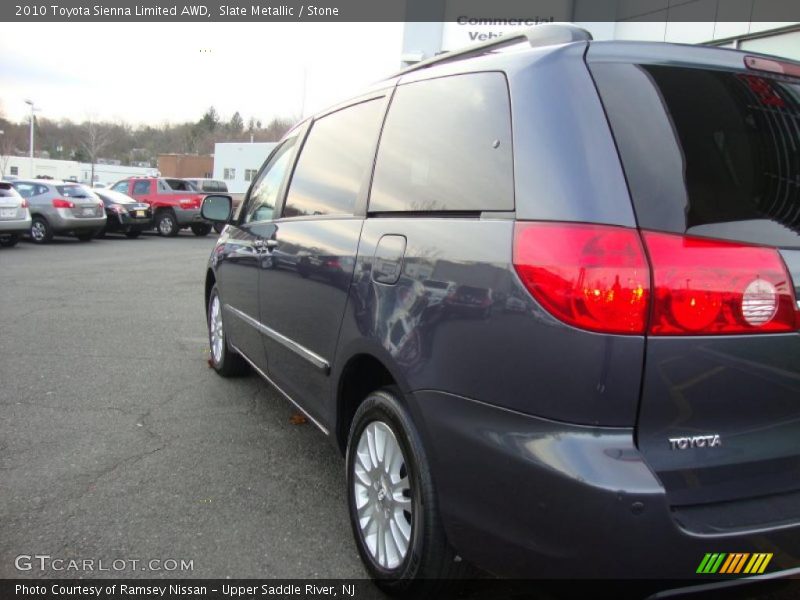 Slate Metallic / Stone 2010 Toyota Sienna Limited AWD